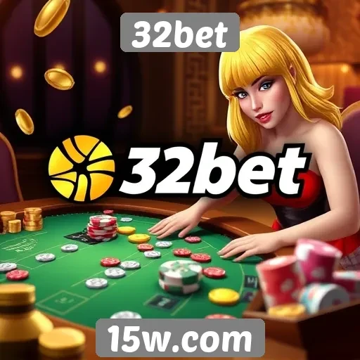 Variedade de jogos disponíveis na plataforma 32bet